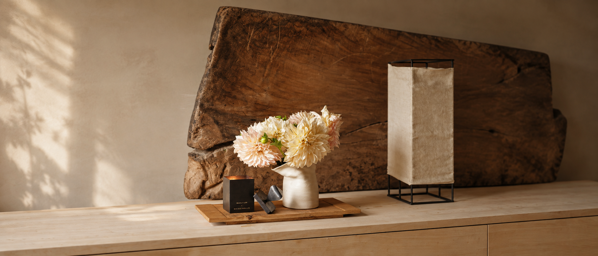 Decorative objects selected for modern interiors