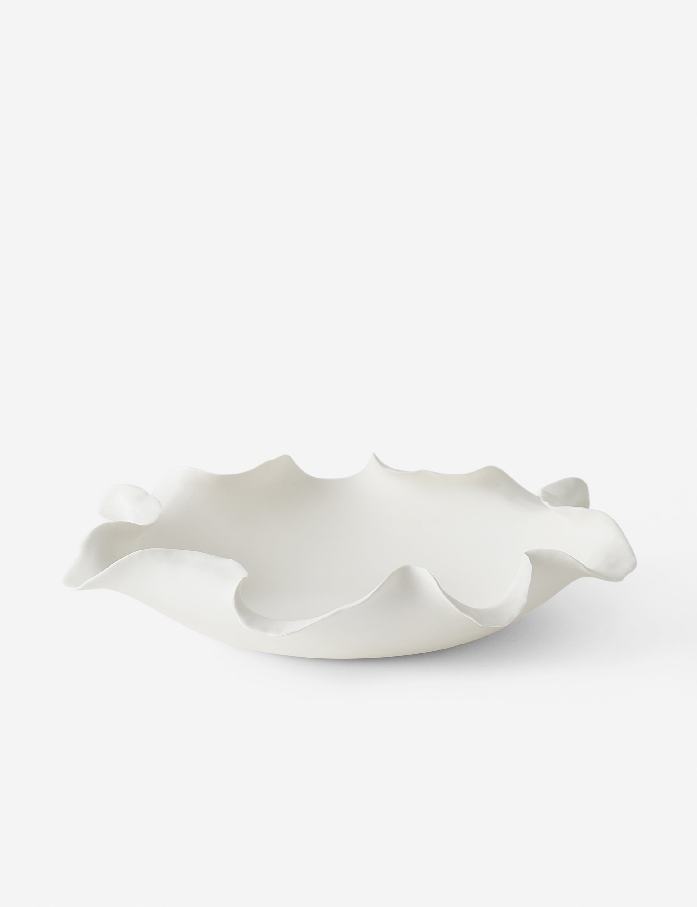 Decorative Matte White Catchall - White - Image 6