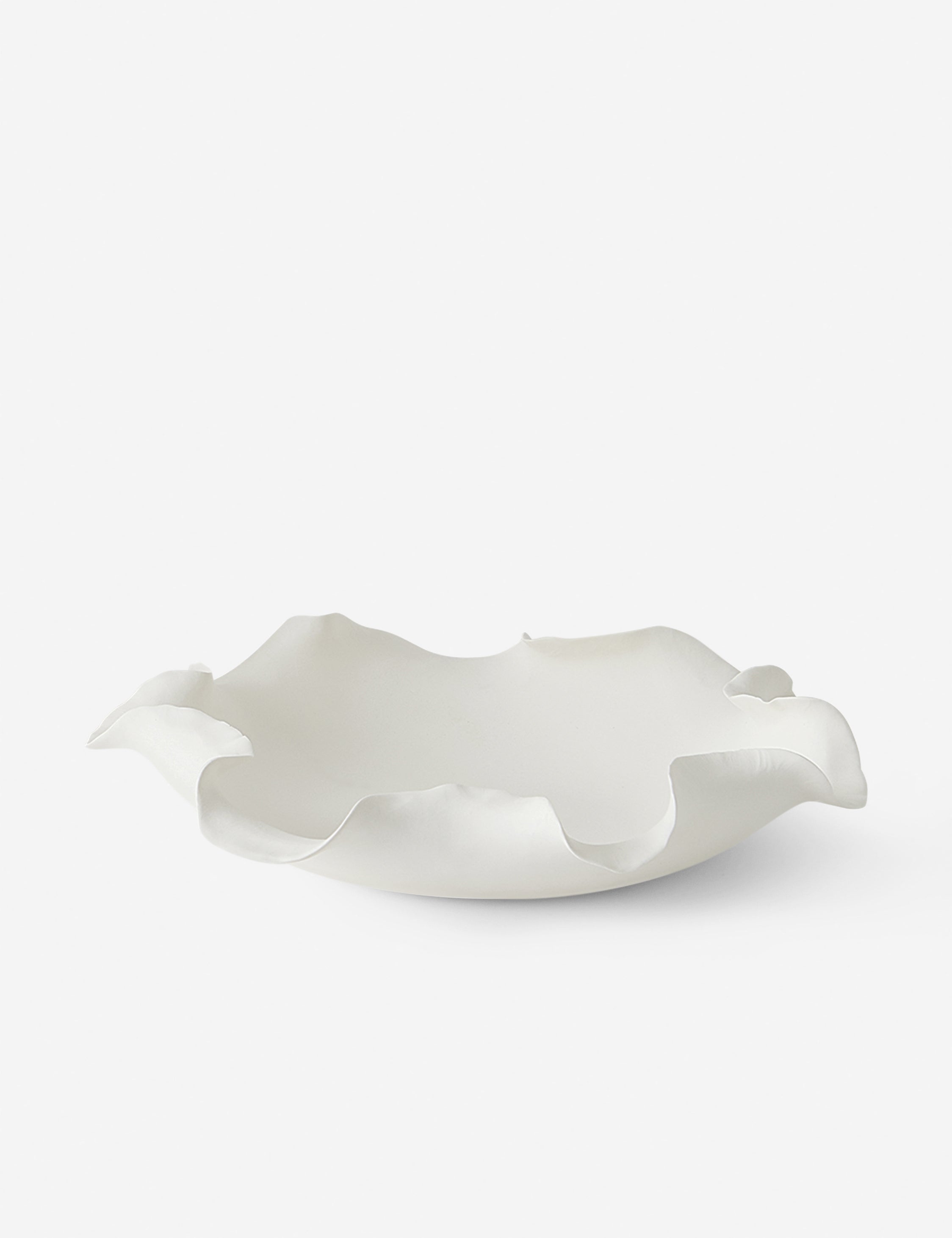 Decorative Matte White Catchall - White - Image 5